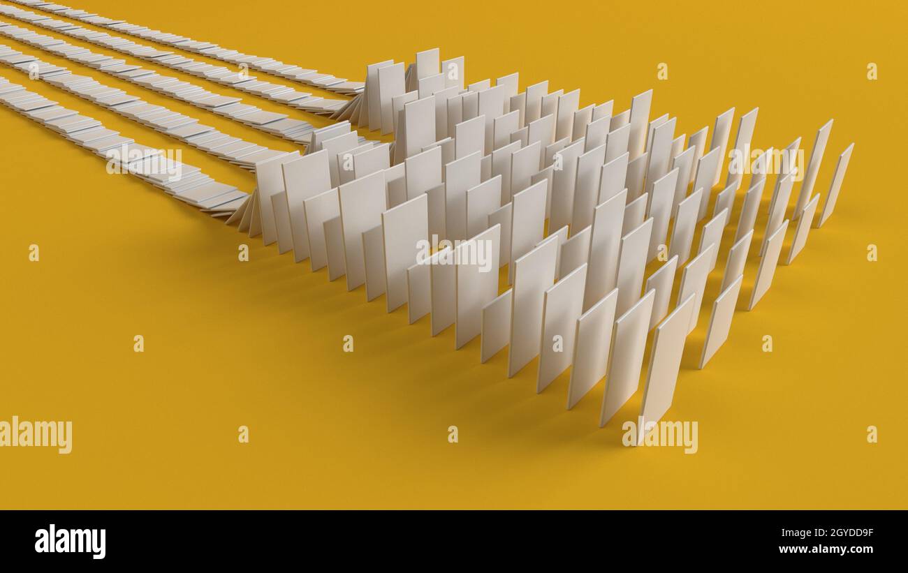 Render of 3D Geometric Abstract Background Stock Photo - Alamy