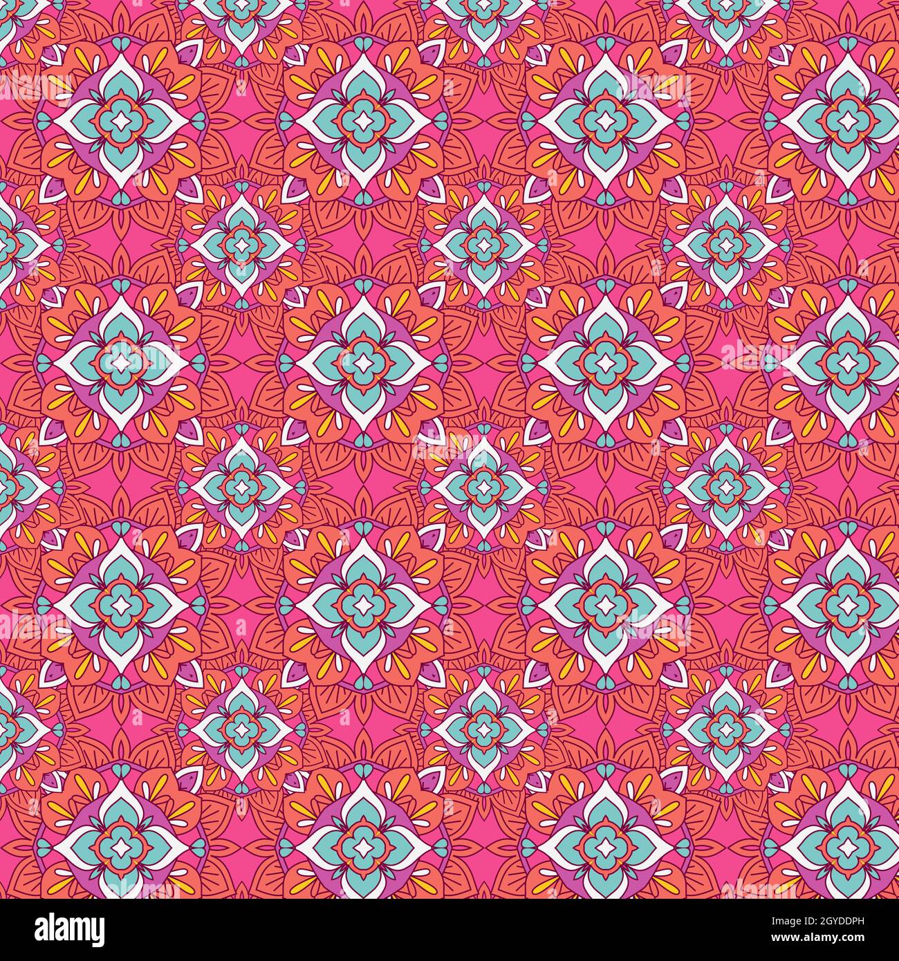 Abstract background with an elegant seamless tiled pattern design Stock ...