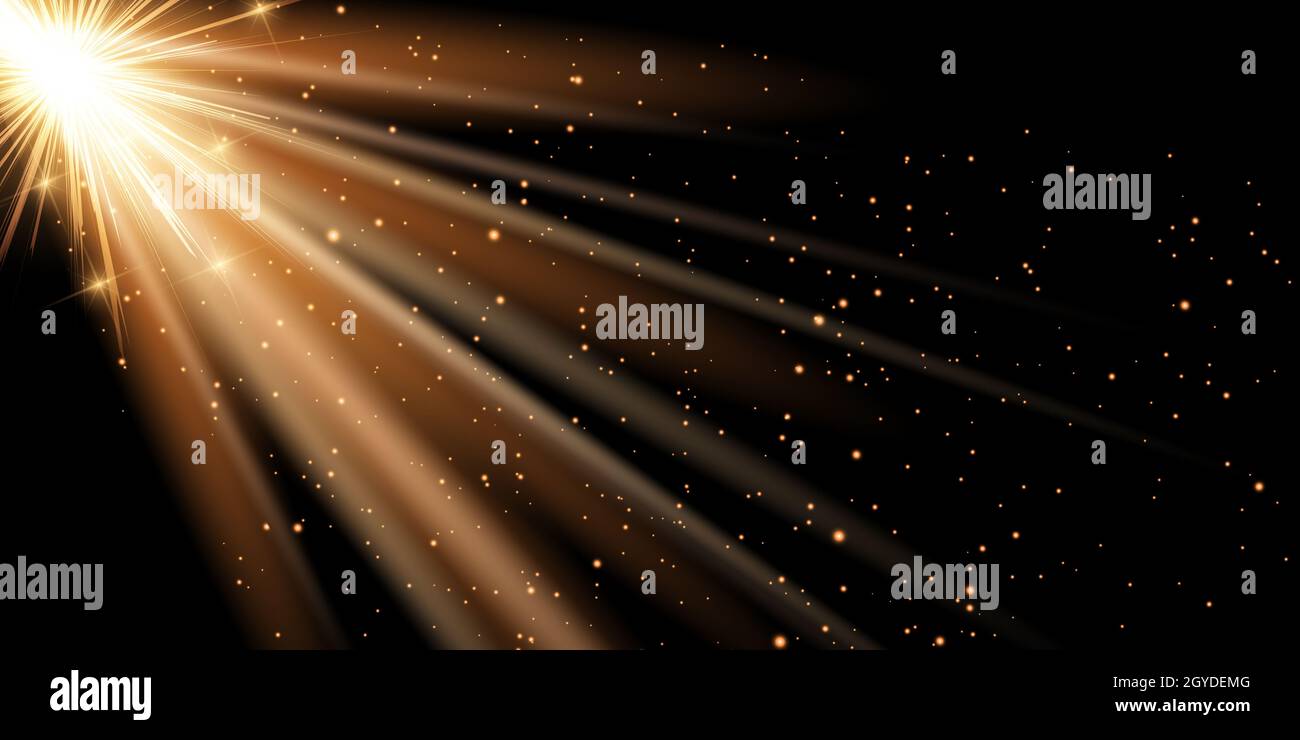 Golden rays graphic hi-res stock photography and images - Alamy