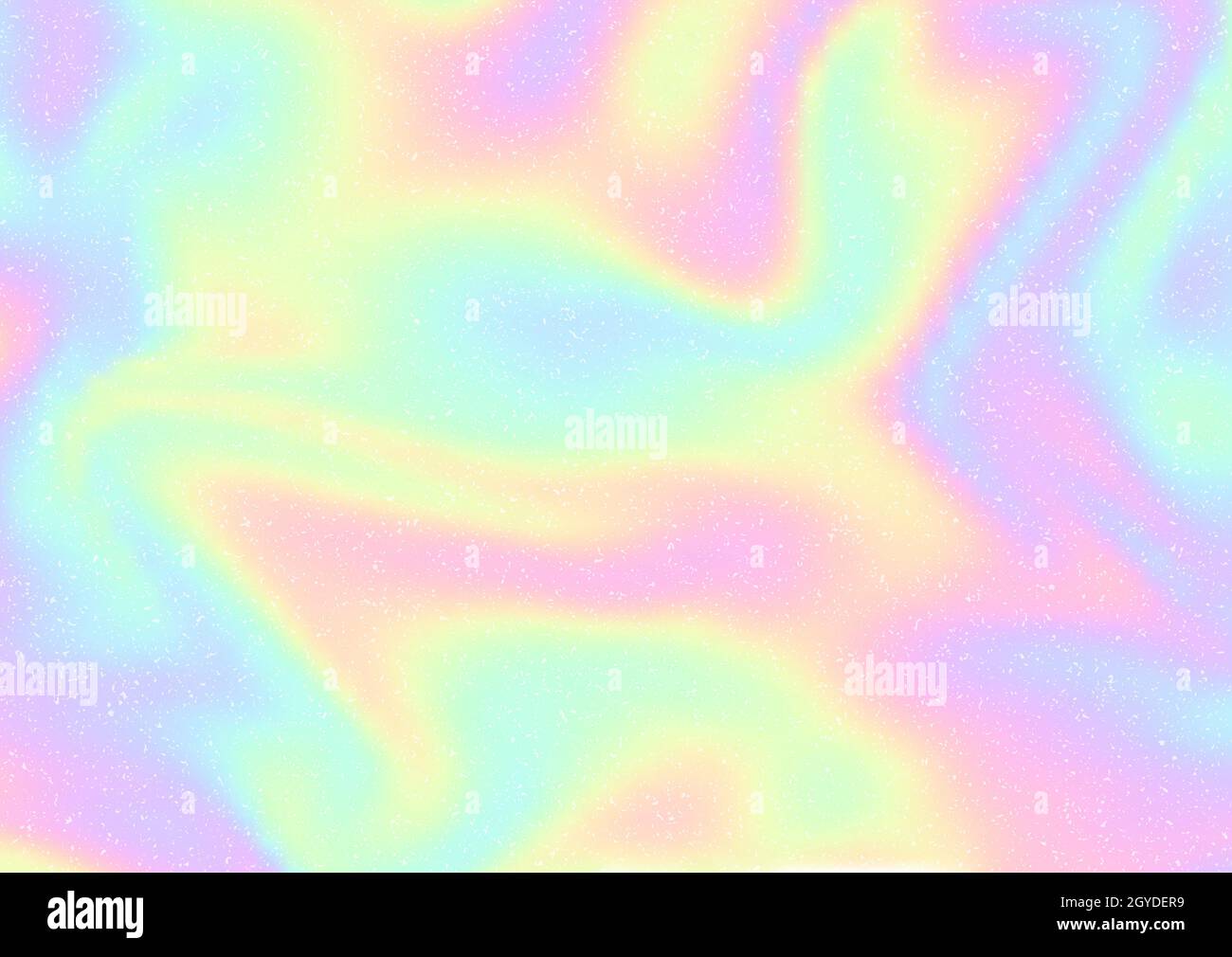 Abstract hologram gradient blur with grainy texture overlay Stock Photo
