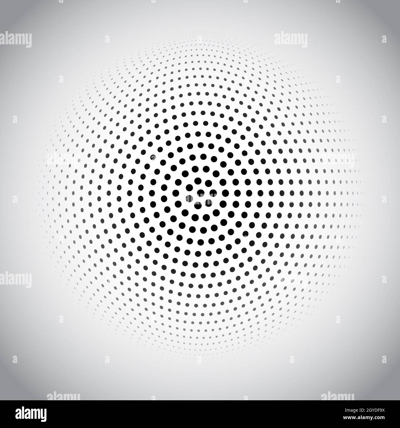 Abstract background with a halftone dots design Stock Photo - Alamy