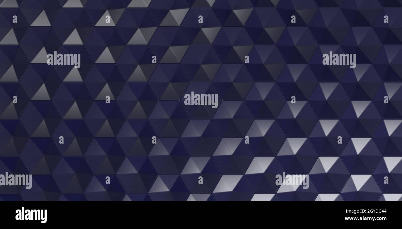 Render of 3D Geometric Abstract Hexagonal Wallpaper Background Stock ...