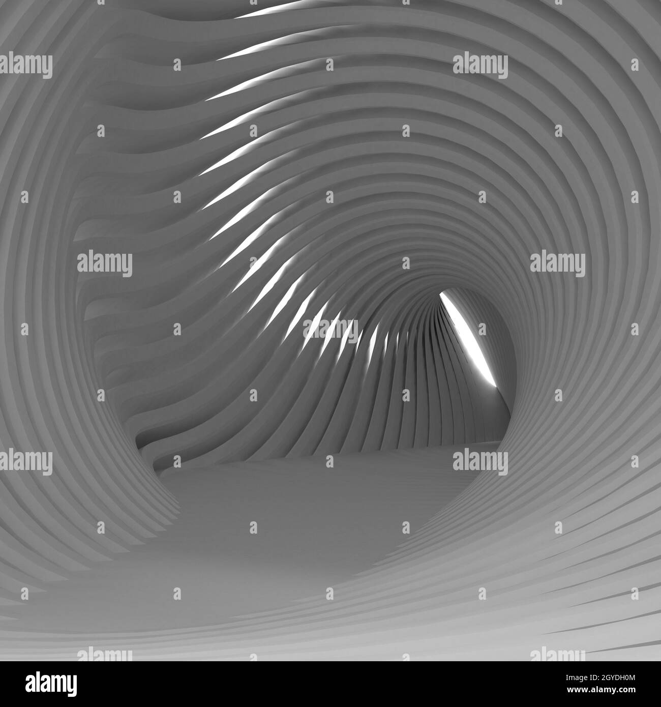Render of 3D Geometric Abstract Background Stock Photo - Alamy