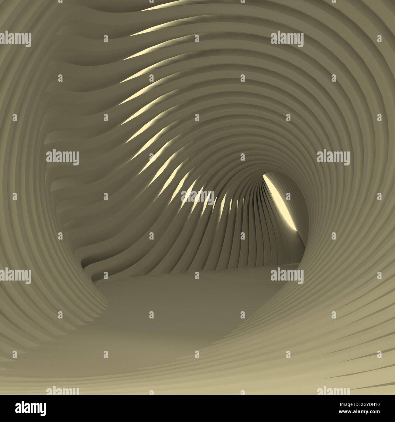 Render of 3D Geometric Abstract Background Stock Photo - Alamy