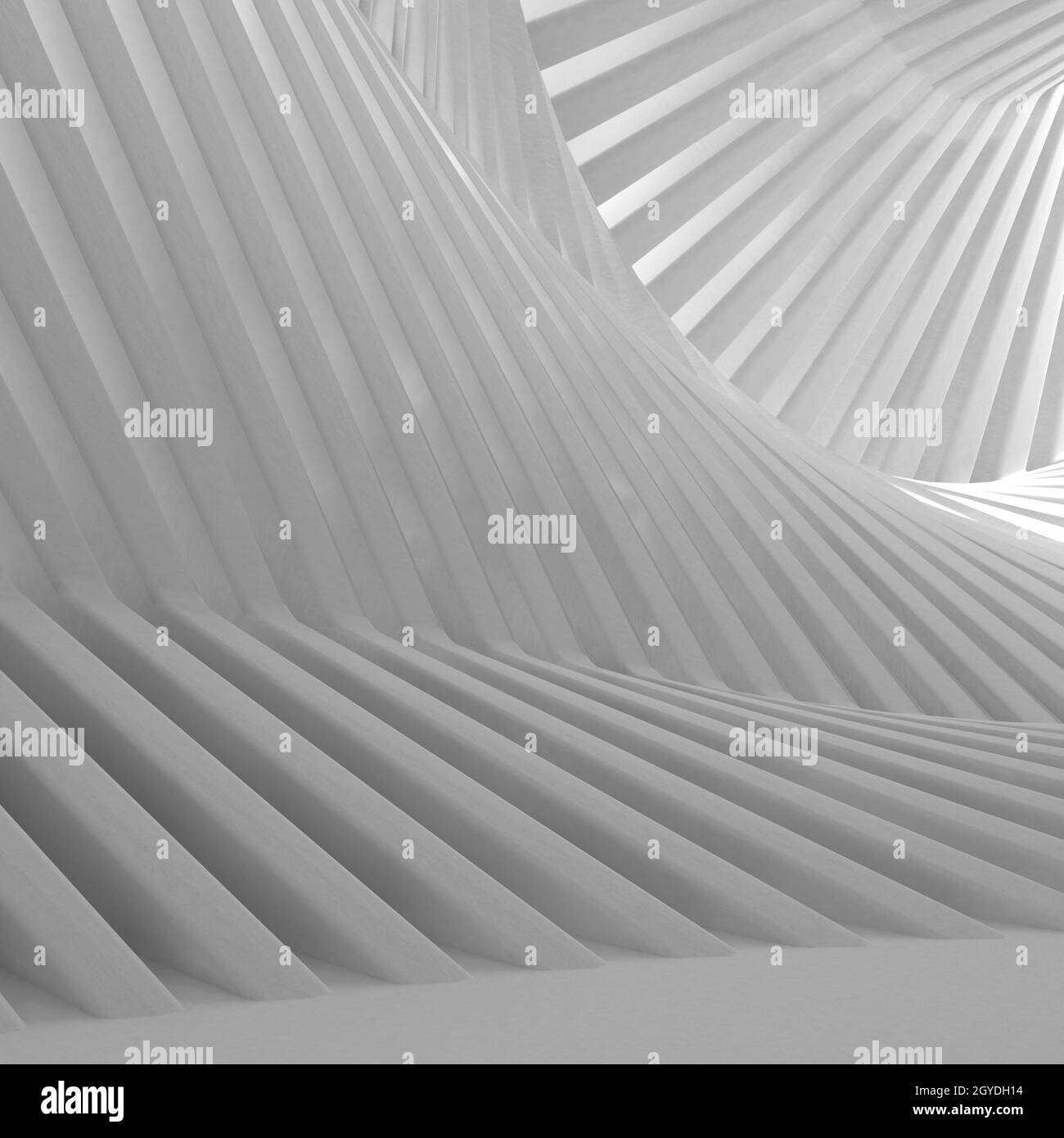 Render of 3D Geometric Abstract Background Stock Photo - Alamy