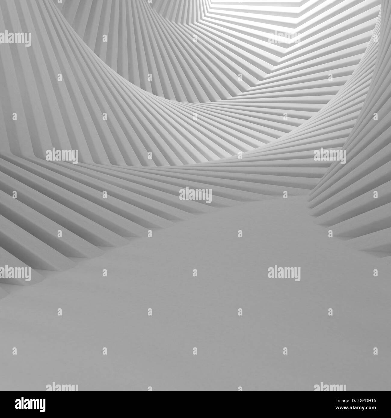 Render of 3D Geometric Abstract Background Stock Photo - Alamy