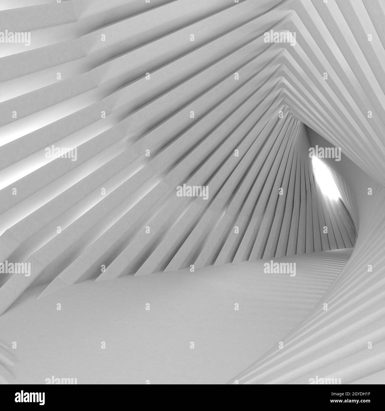 Render of 3D Geometric Abstract Background Stock Photo - Alamy