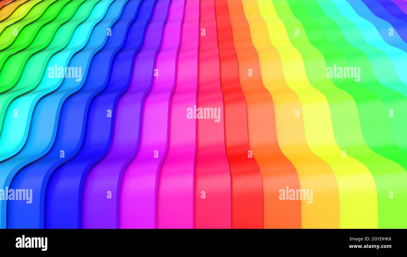 Render of 3D Geometric Abstract Background Stock Photo - Alamy