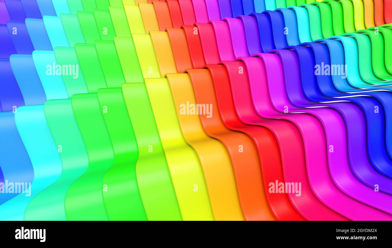 Render of 3D Geometric Abstract Background Stock Photo - Alamy