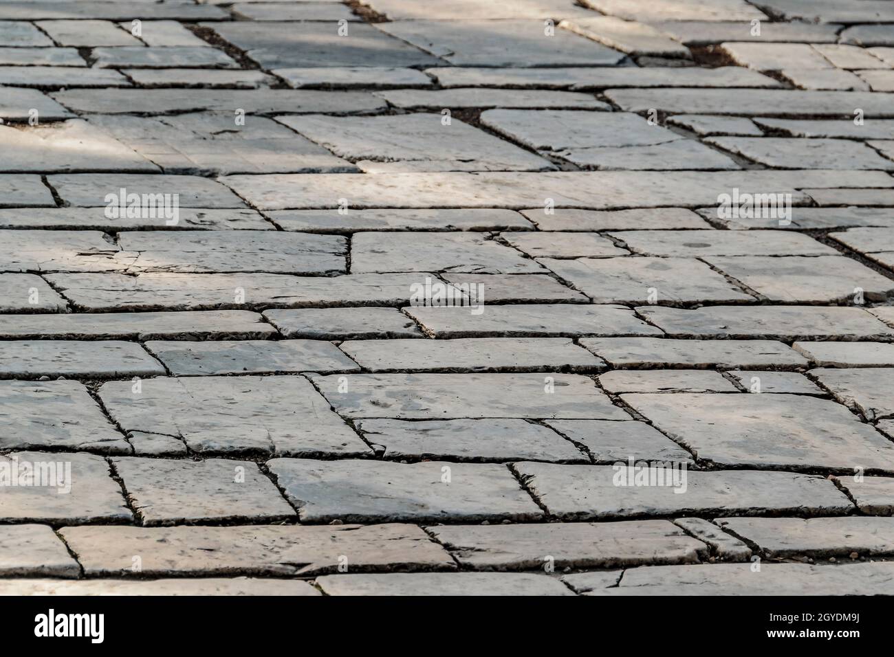 High angle ancient stone pattern, athens, greece Stock Photo - Alamy