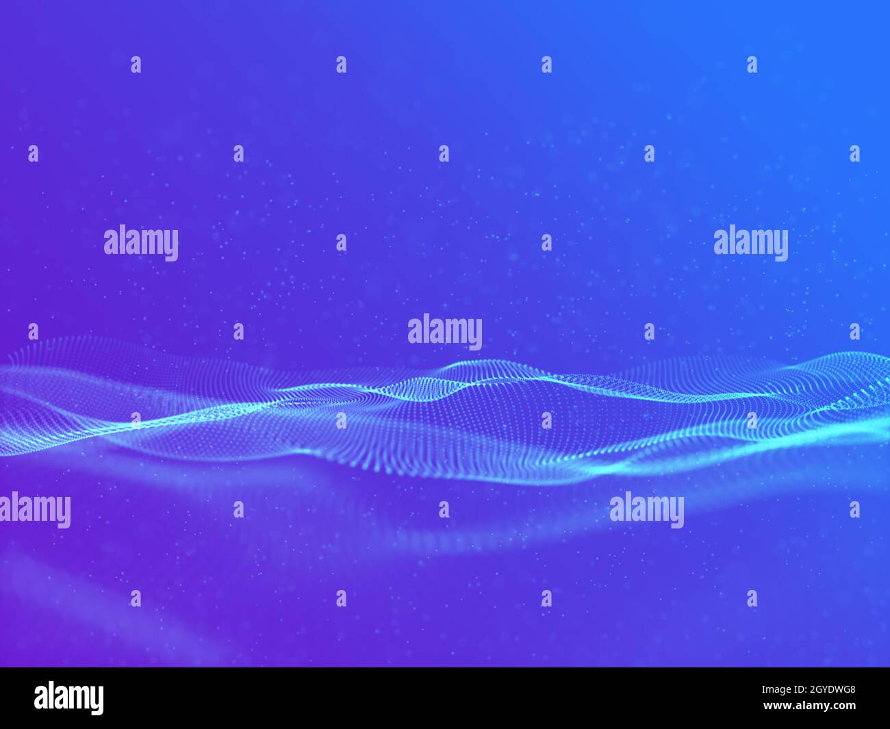 3D render of a modern abstract background with flowing particles Stock ...