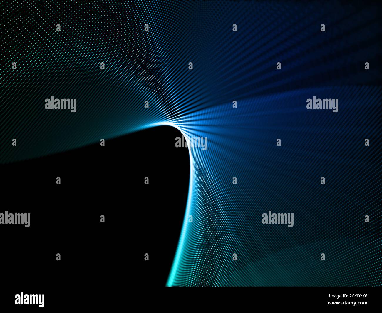3D render of an abstract background with digital particle design Stock ...