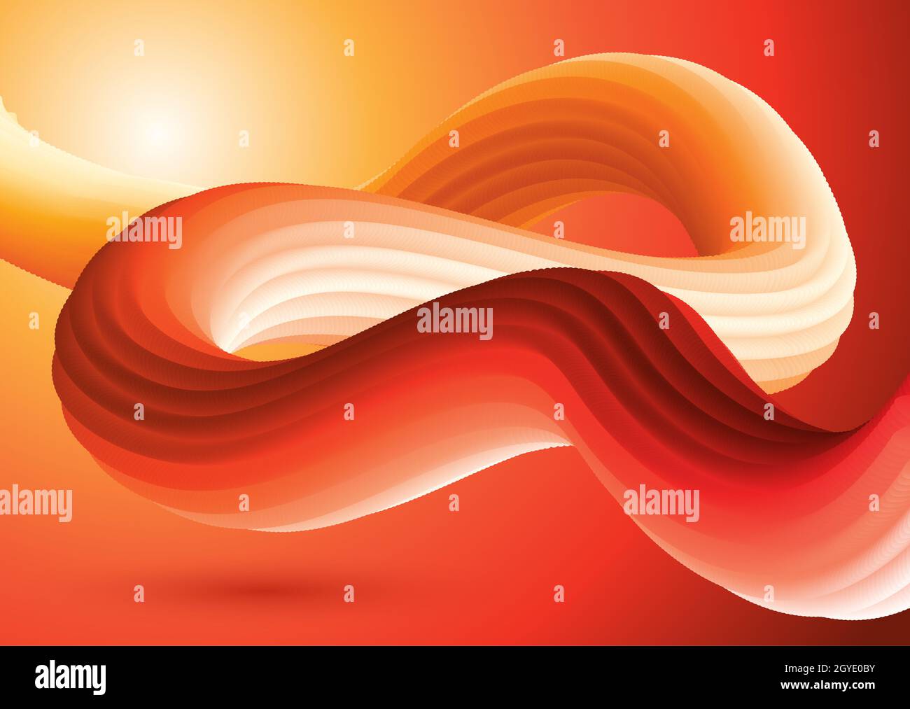 Abstract background with a 3D fluid shape Stock Photo - Alamy