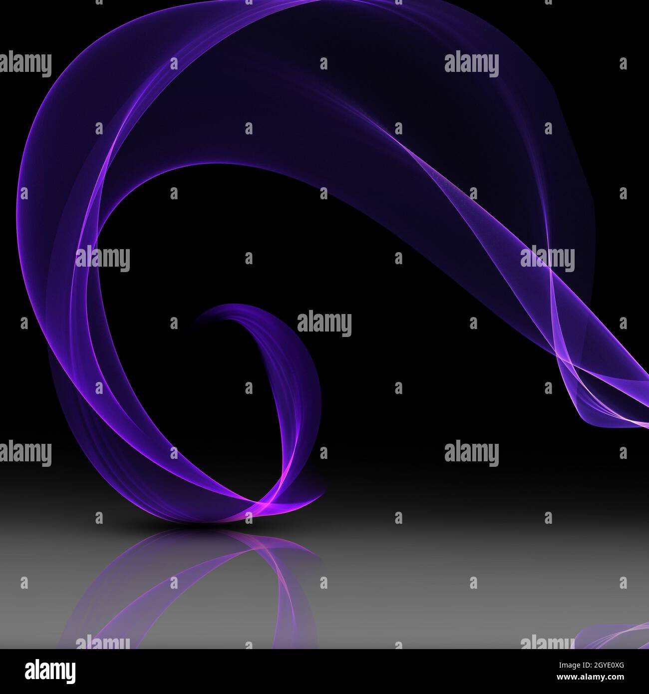 Abstract background with purple flowing lines Stock Photo - Alamy