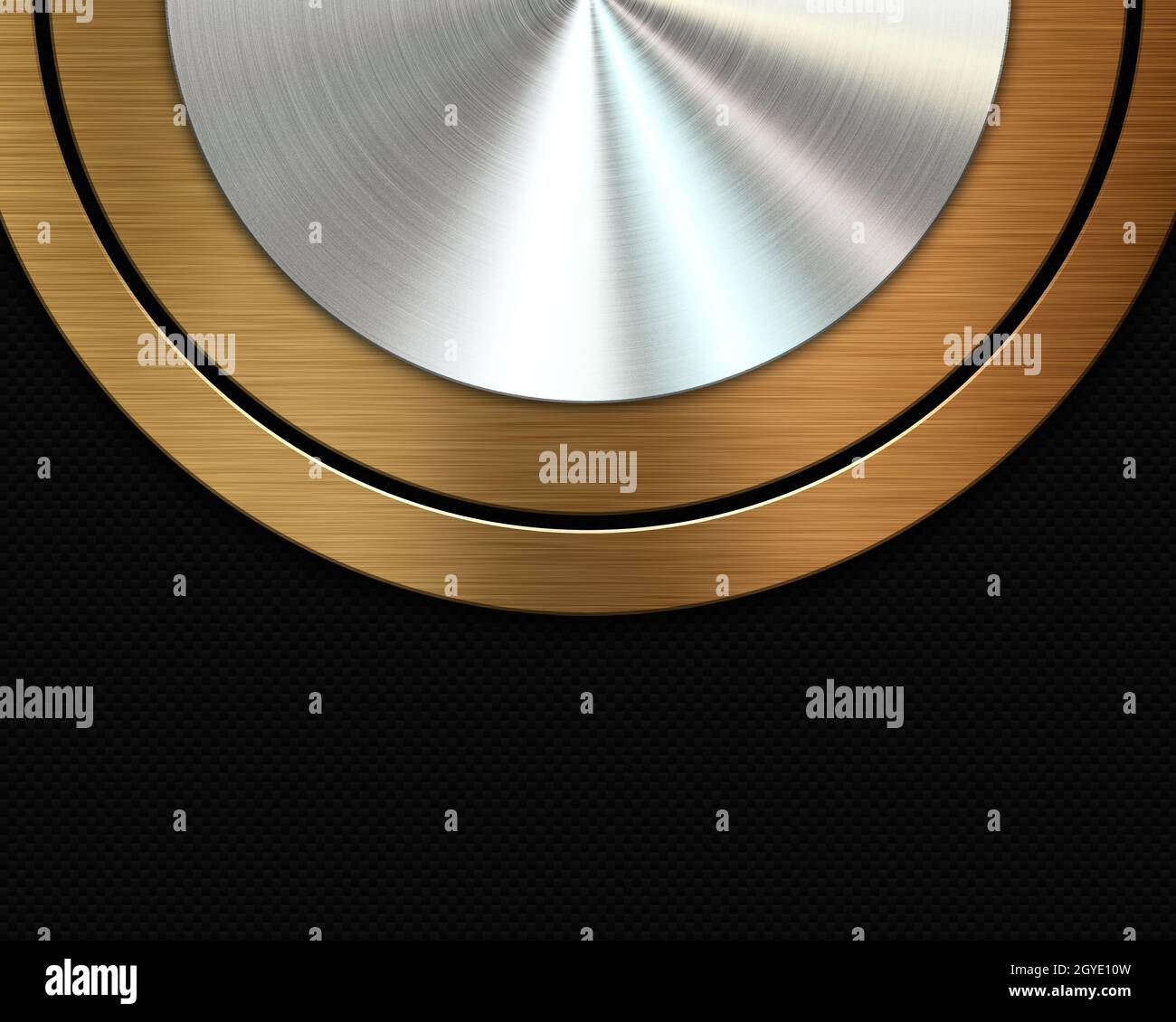 Abstract metallic texture background with gold and silver metal Stock ...