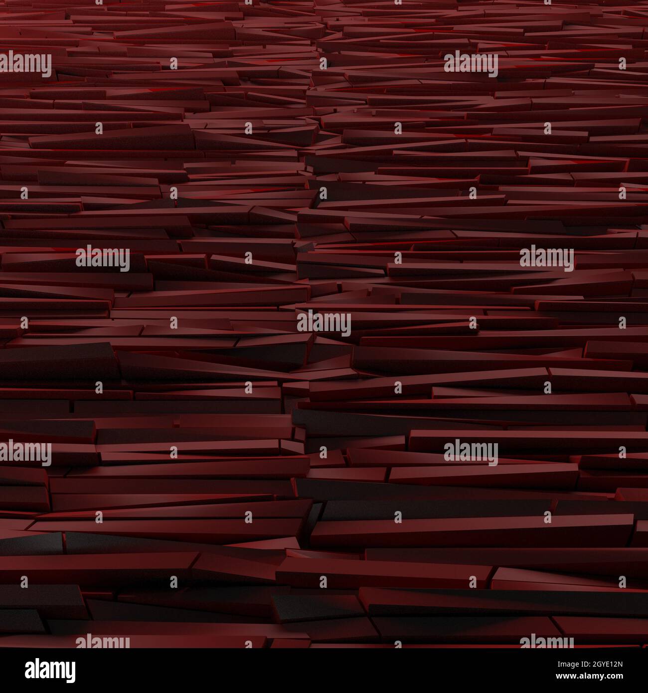 Render of 3D Geometric Abstract Background Stock Photo - Alamy