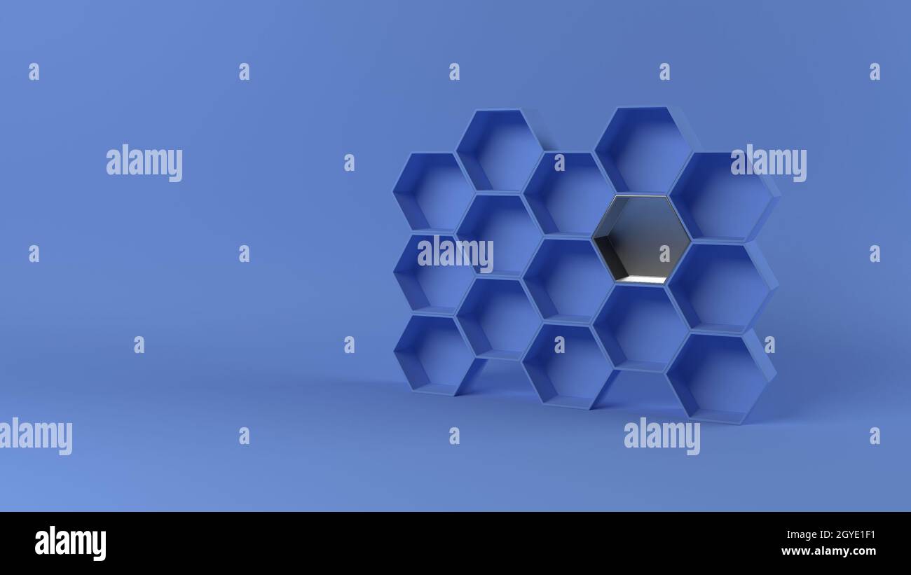 Render of 3D Abstract Geometric Background Stock Photo - Alamy