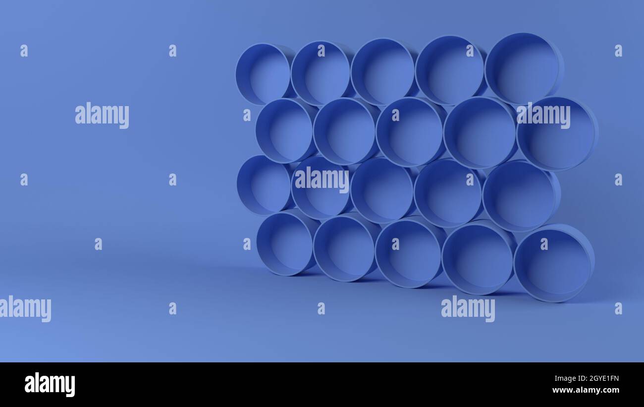 Render of 3D Abstract Geometric Background Stock Photo - Alamy