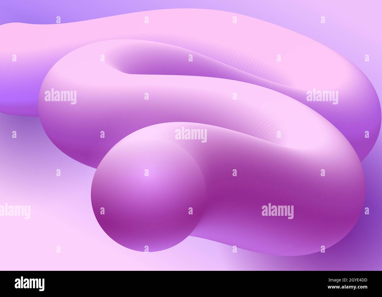 Abstract background with a 3d fluid shape Stock Photo - Alamy