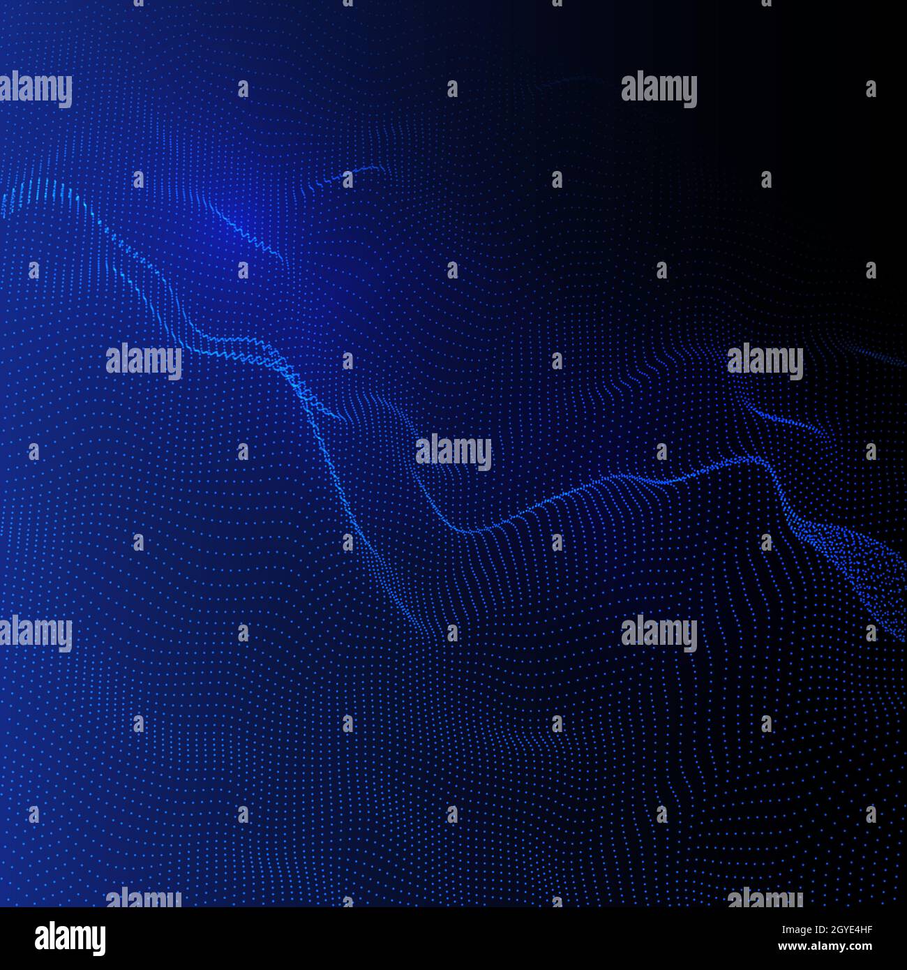 Abstract background with a flowing particles design Stock Photo - Alamy