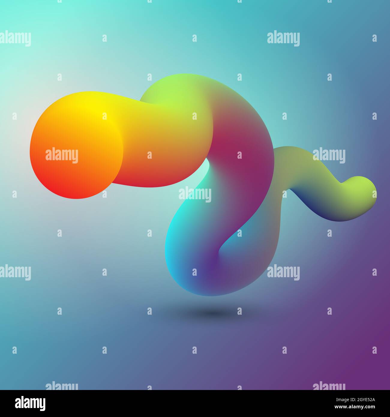 Abstract 3D design background of fluid like shape Stock Photo - Alamy