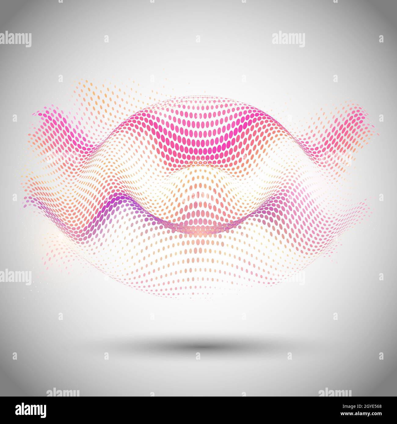 Abstract background with halftone dots design Stock Photo - Alamy