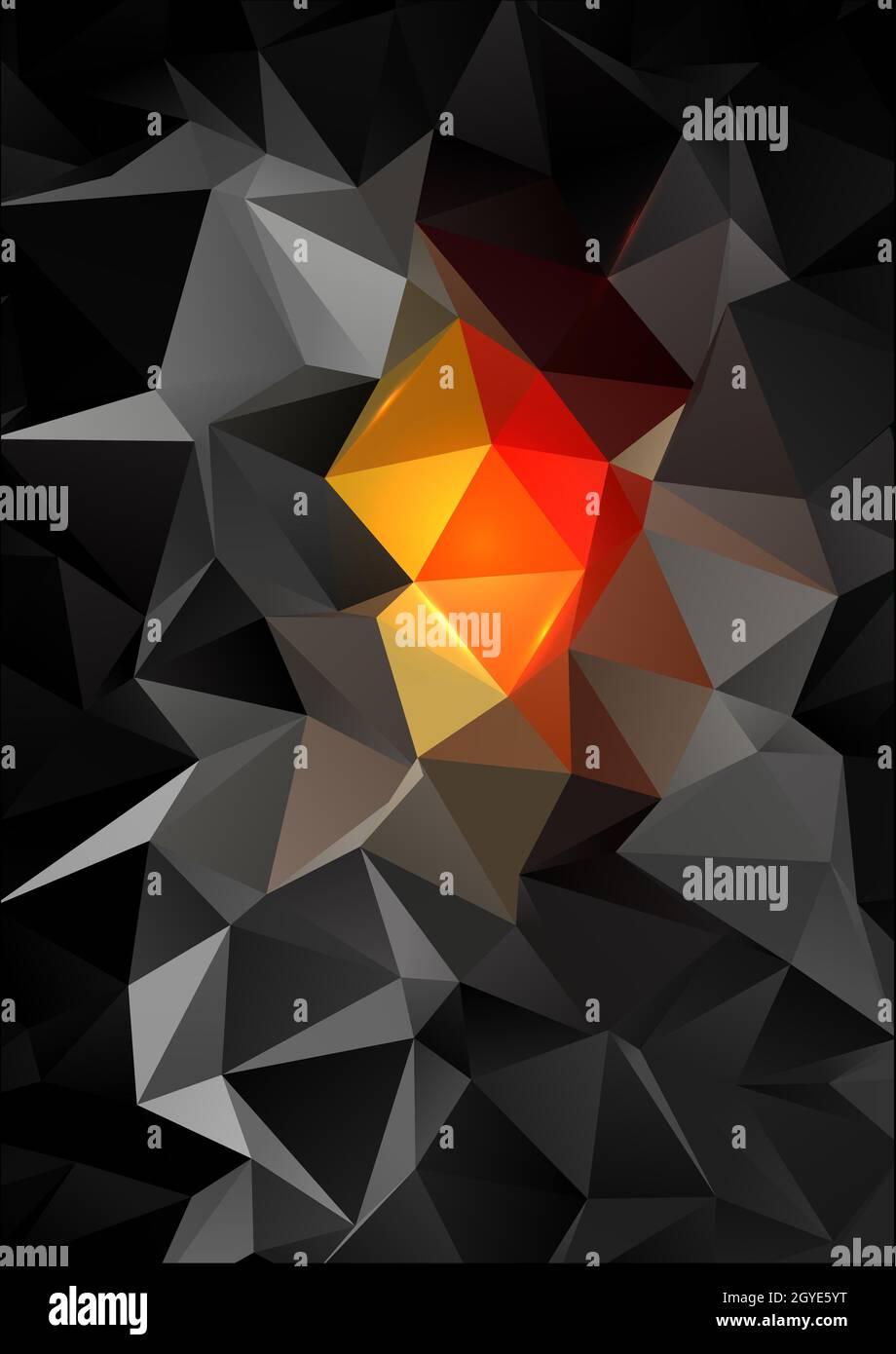 Abstract background with a low poly design Stock Photo - Alamy
