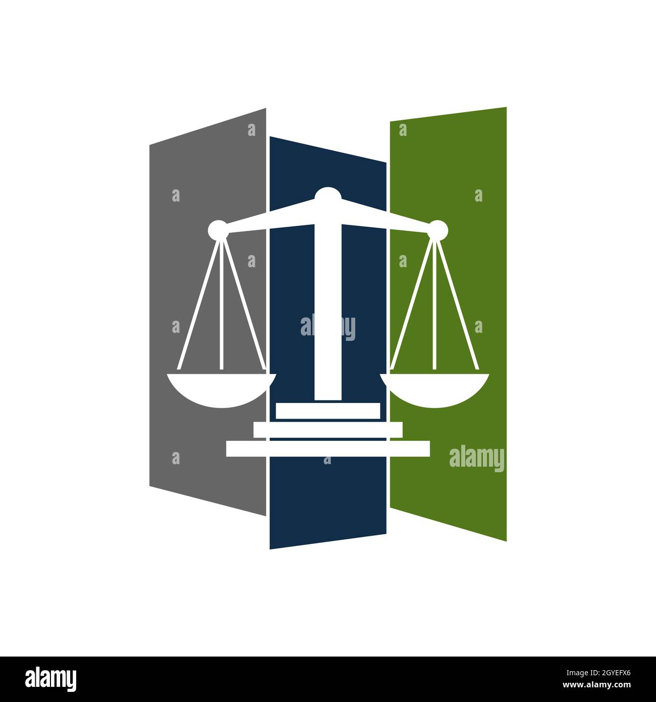 Scale of Justice Symbol Illustration Design Stock Photo Alamy