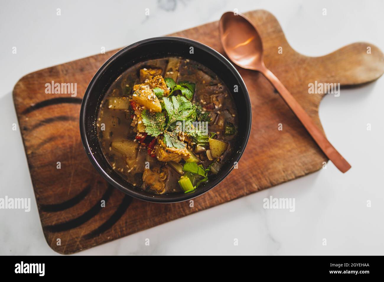 vegan Turkish vegetables hot pot, healthy plantbased food recipes