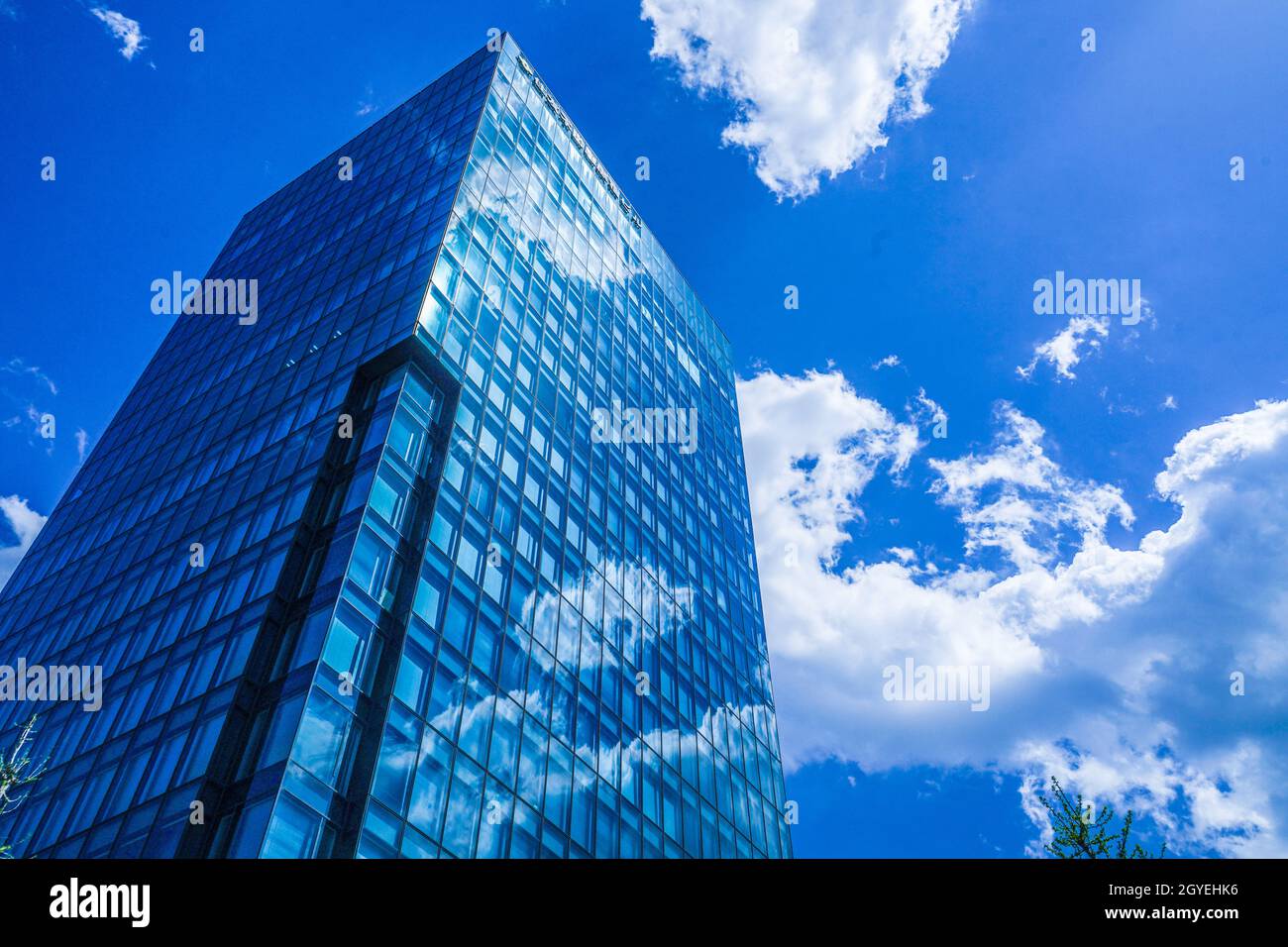 Image of Tokyo skyscraper. Shooting Location: Tokyo metropolitan area Stock Photo