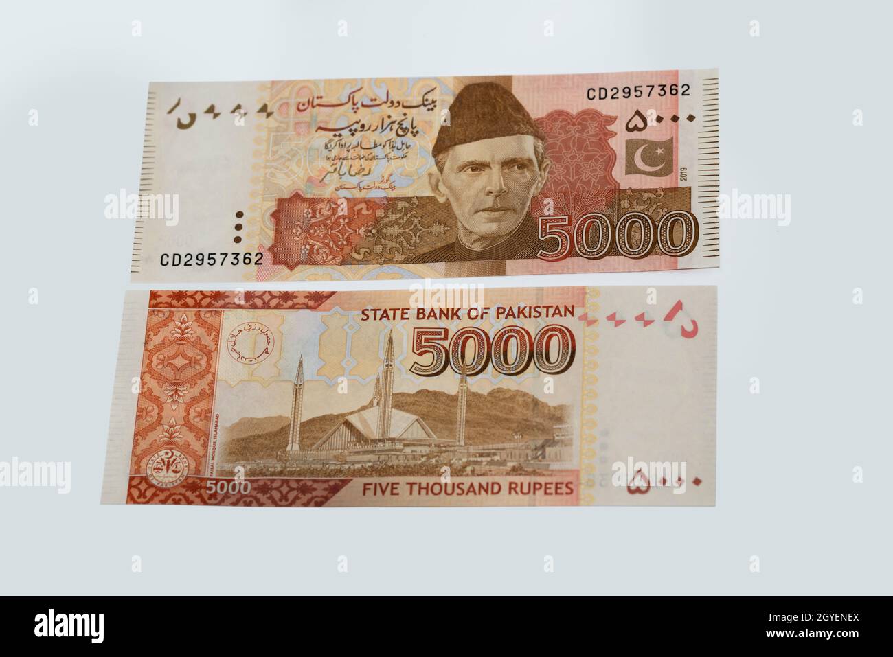 Pakistan Currency Notes Of 5000 Rupees New Banknotes Stock 42 OFF