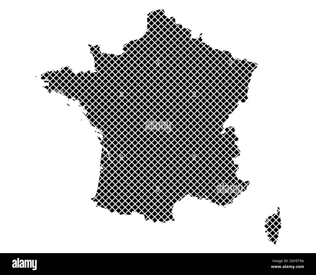 Landkarte frankreich hi-res stock photography and images - Alamy