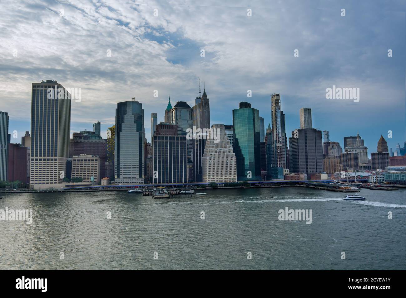 Lower manhattan aerial freedom hi-res stock photography and images - Alamy