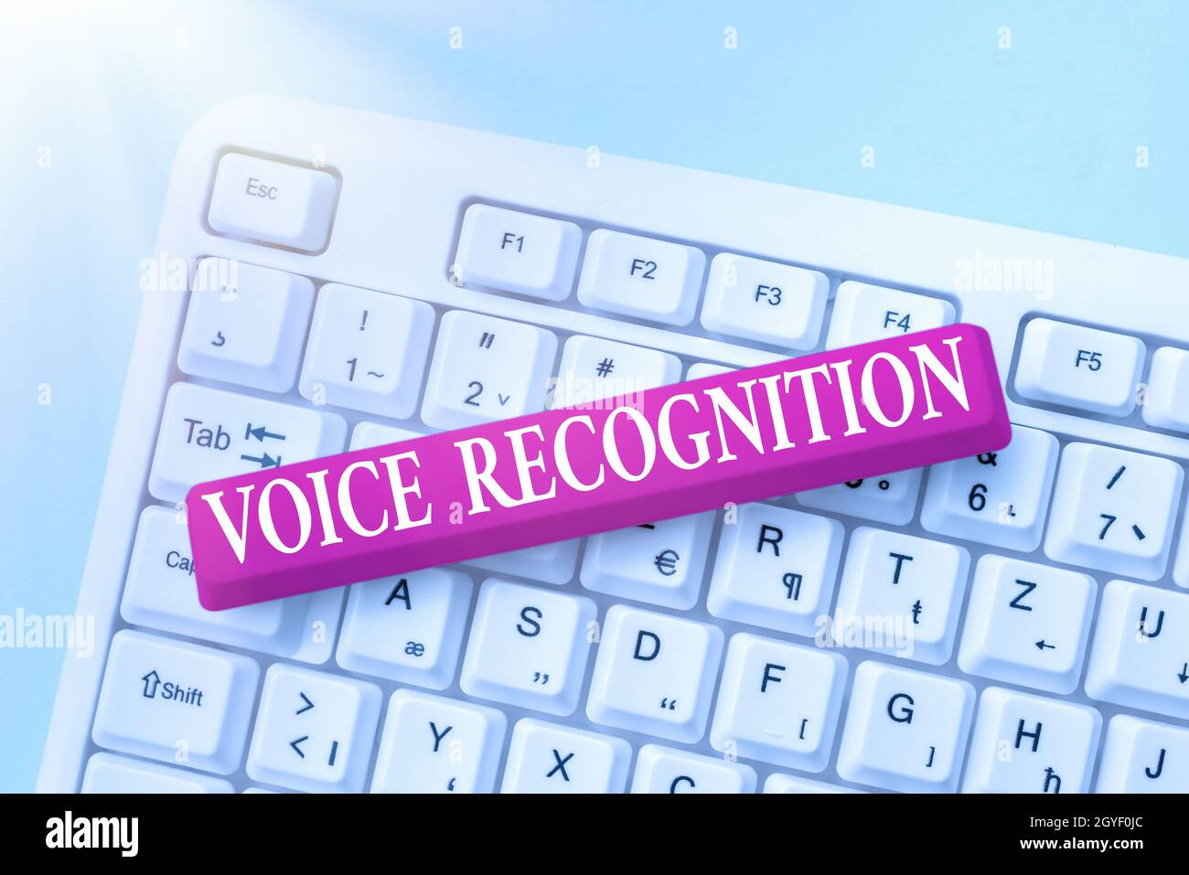 Writing displaying text Voice Recognition, Business idea the control of ...