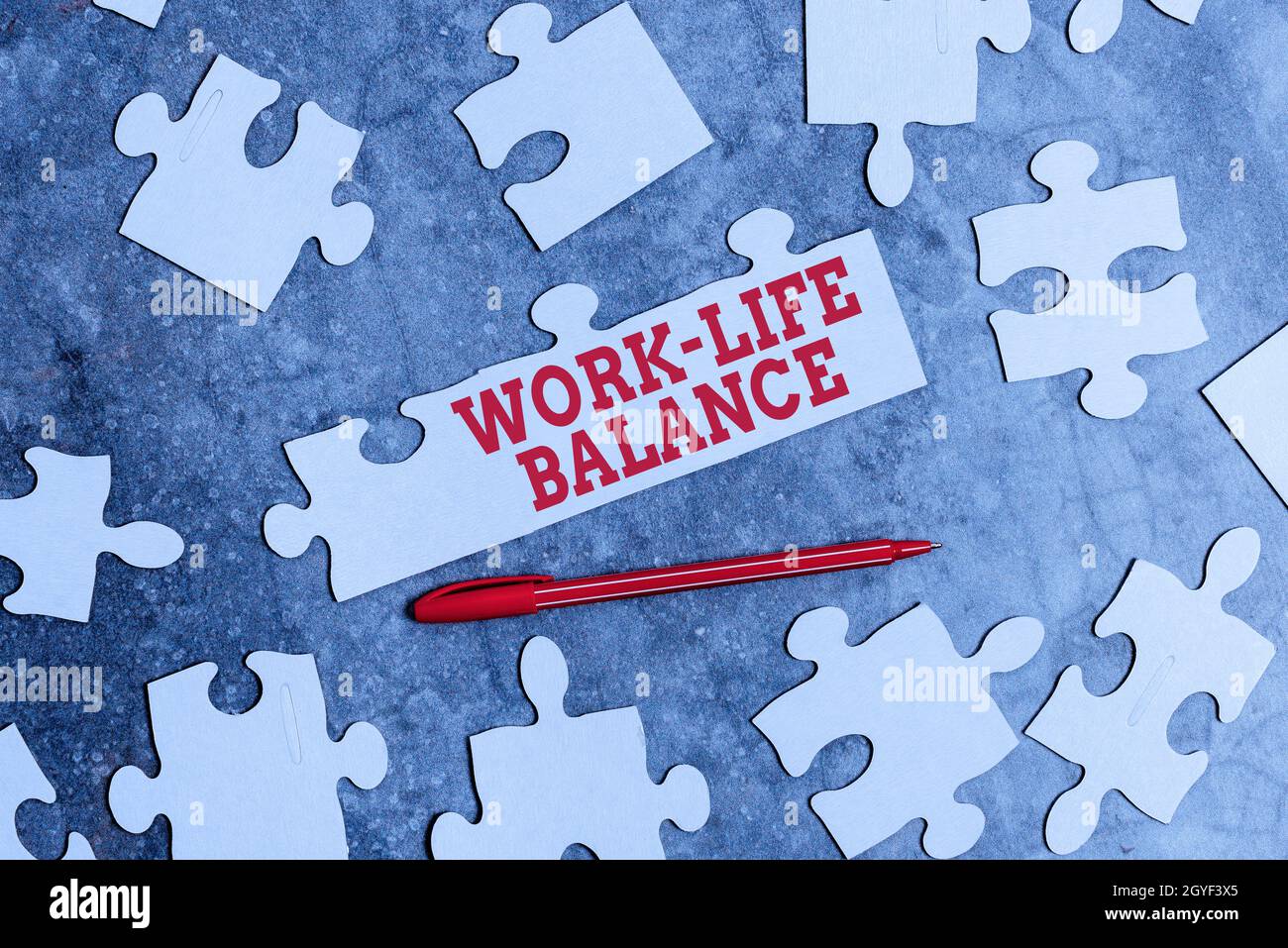 Sign displaying Work Life Balance, Internet Concept time allocated for ...