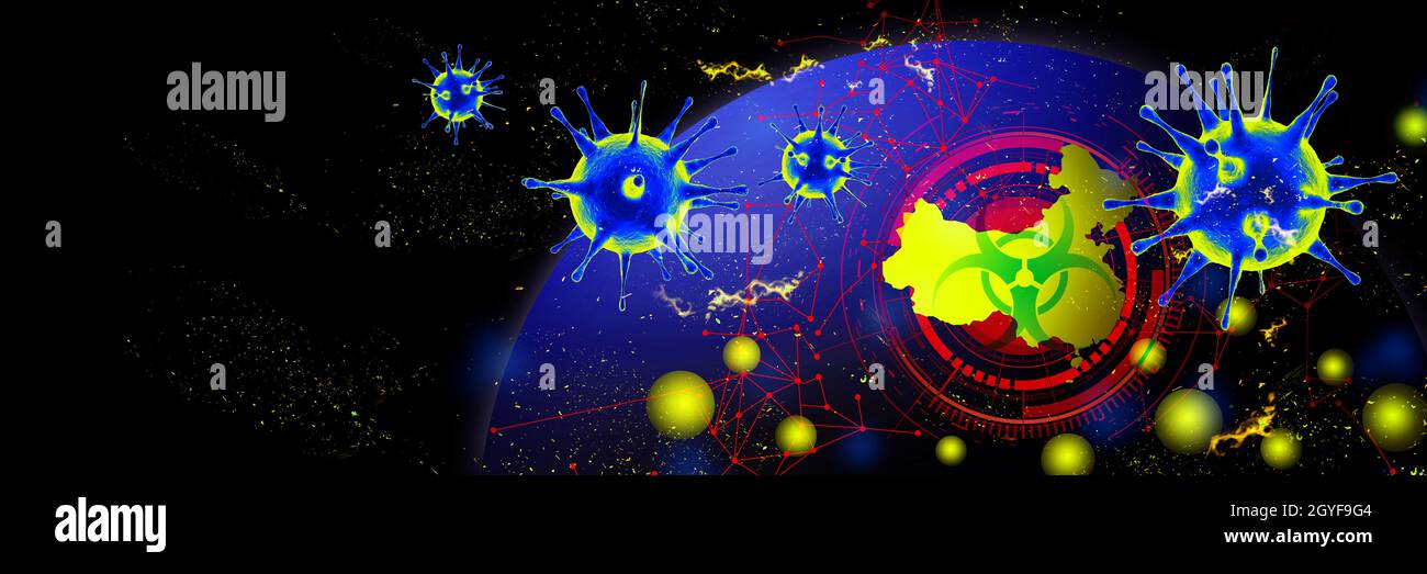 World economy and corona virus concept. The impact of coronavirus on ...