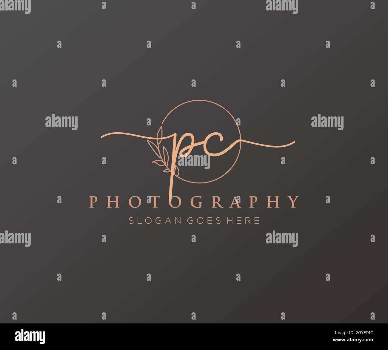 PC feminine logo. Usable for Nature, Salon, Spa, Cosmetic and Beauty ...