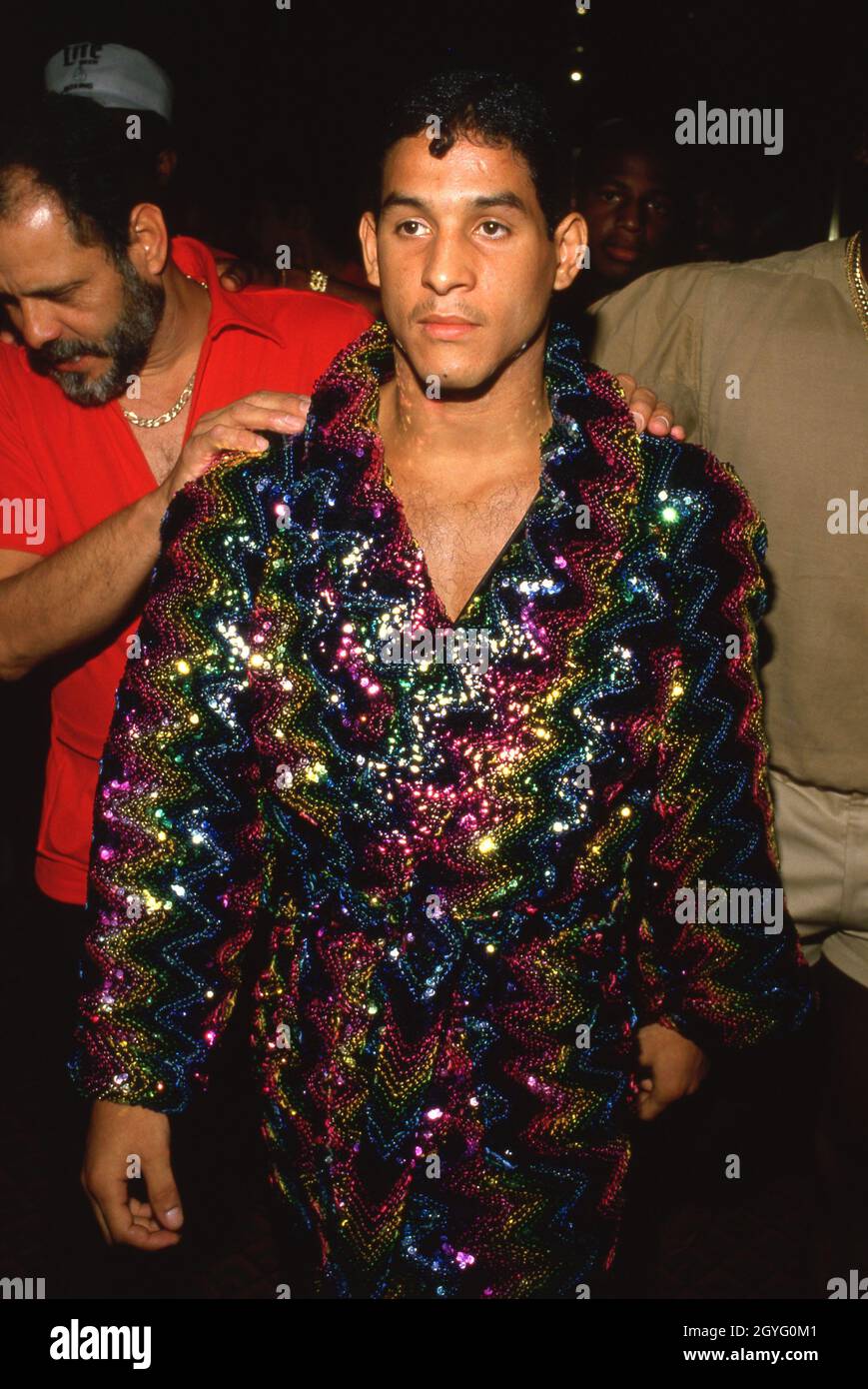 Hector ‘Macho’ Camacho August 1985 Credit: Ralph Dominguez/MediaPunch