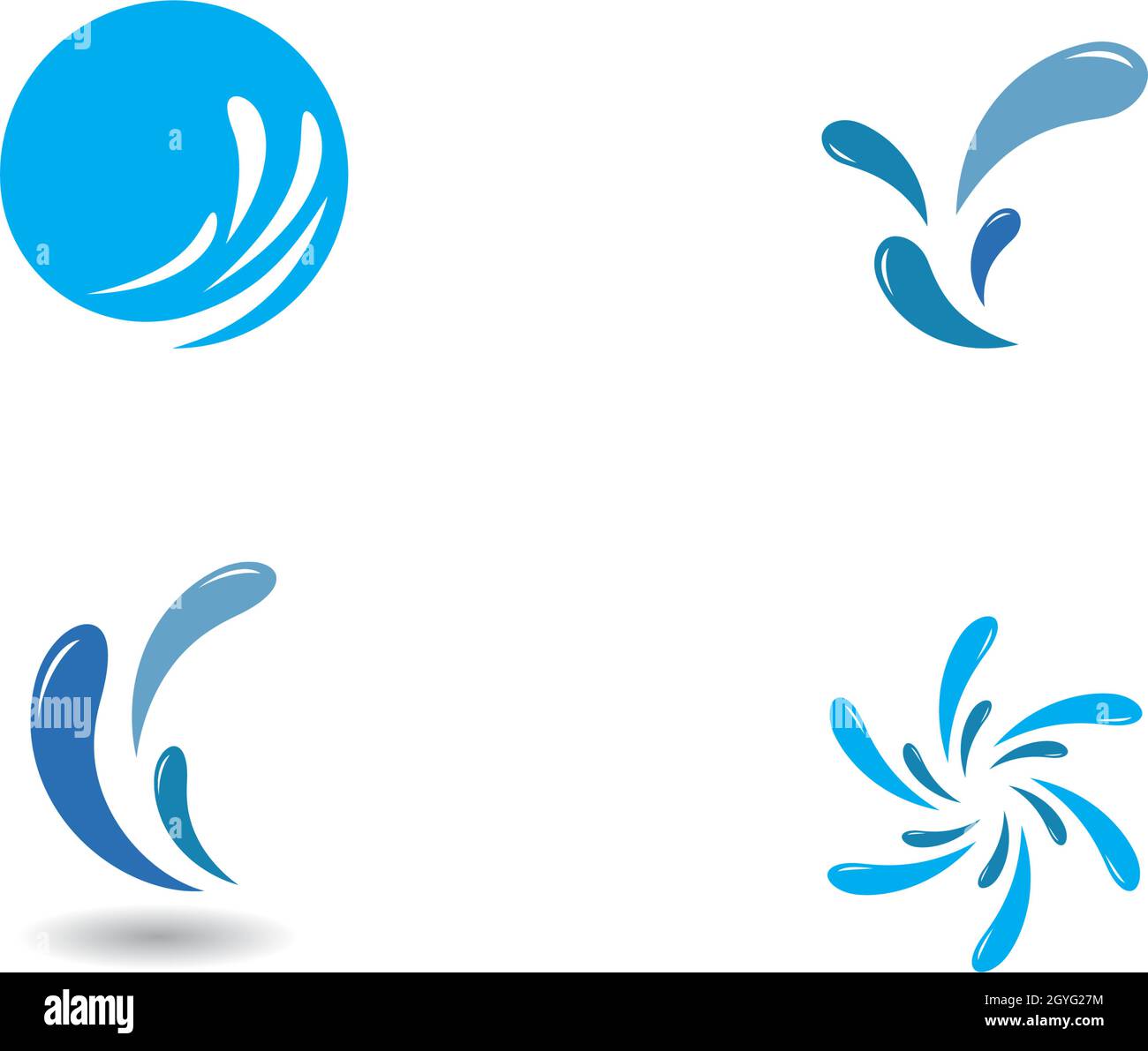 Water Splash logo vector ilustration Stock Vector Image & Art - Alamy