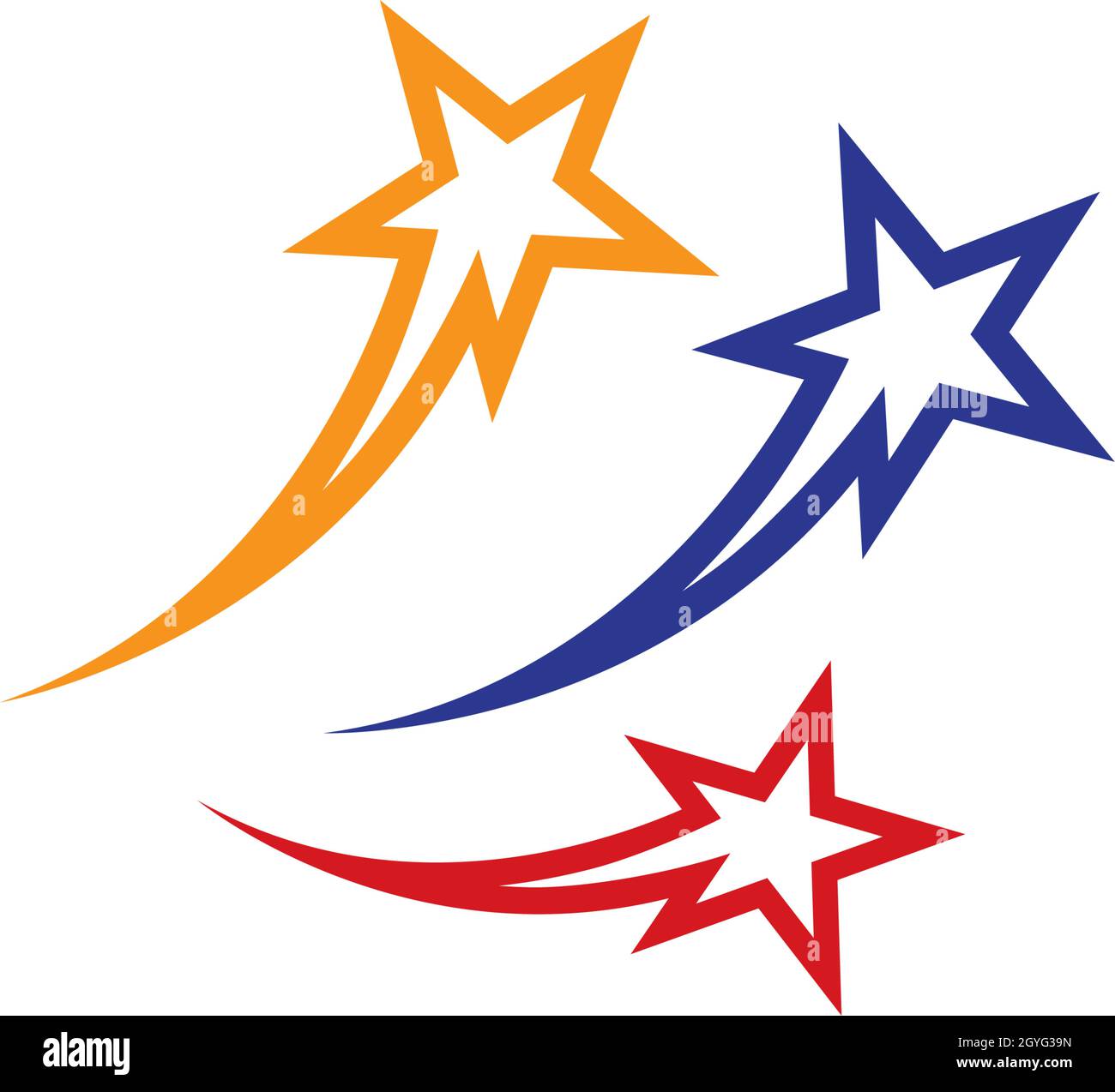 Star Logo Template vector icon illustration design Stock Vector Image ...