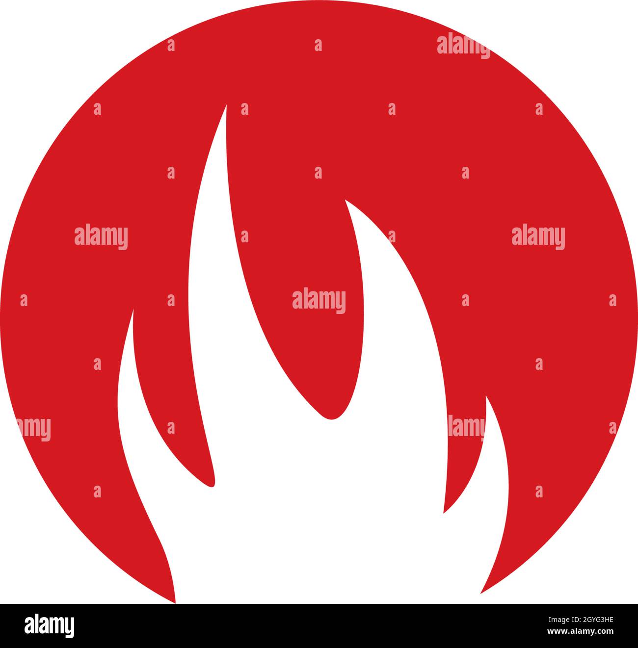 Fire flame vector ilustration Template Stock Vector Image & Art - Alamy