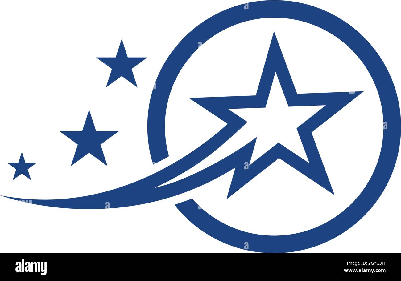 Star Logo Template vector Stock Vector Image & Art - Alamy