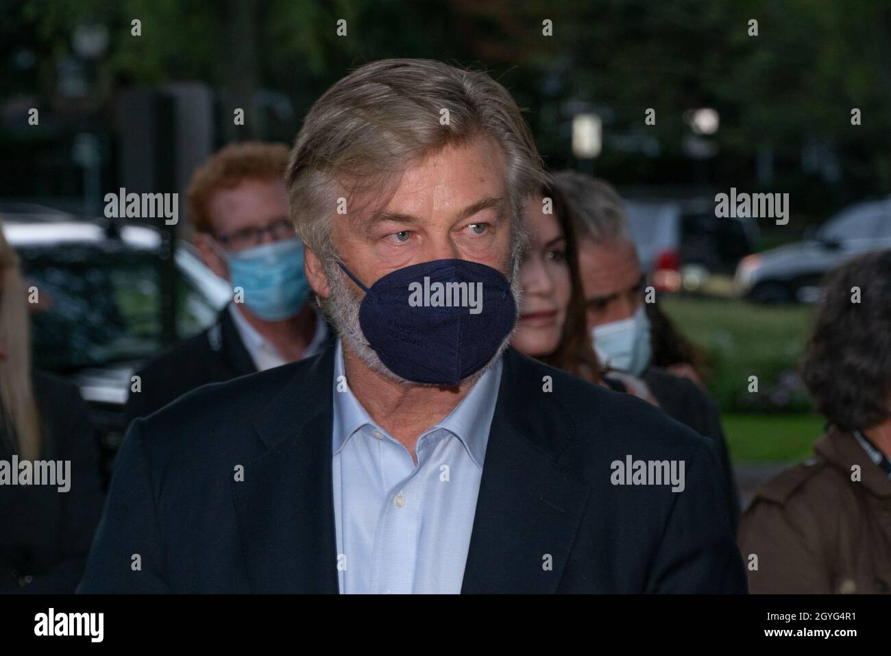 New York, USA. Oct 7th 2021: Alec Baldwin attends the 29th Annual Hamptons International Film Festival at Guild Hall in East Hampton, NY on October 7, 2021 (Photo by David Warren /Sipa? USA) Credit: Sipa US/Alamy Live News Stock Photo