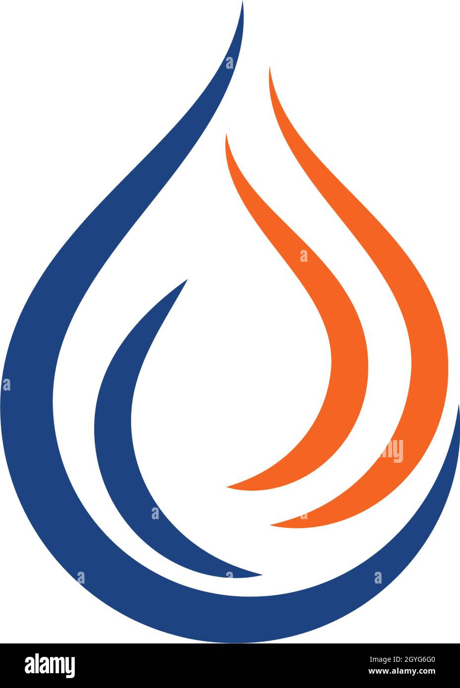 Fire flame Logo Template vector icon Oil, gas and energy logo concept ...
