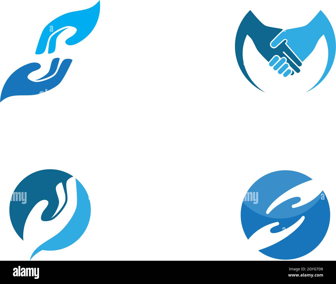 Hand Care Logo Template vector Stock Vector Image & Art - Alamy