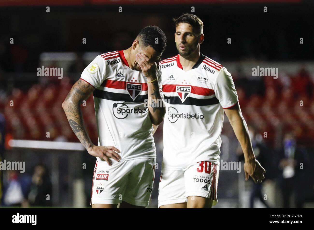 Calleri e Luciano no São Paulo: tão parecidos, tão diferentes