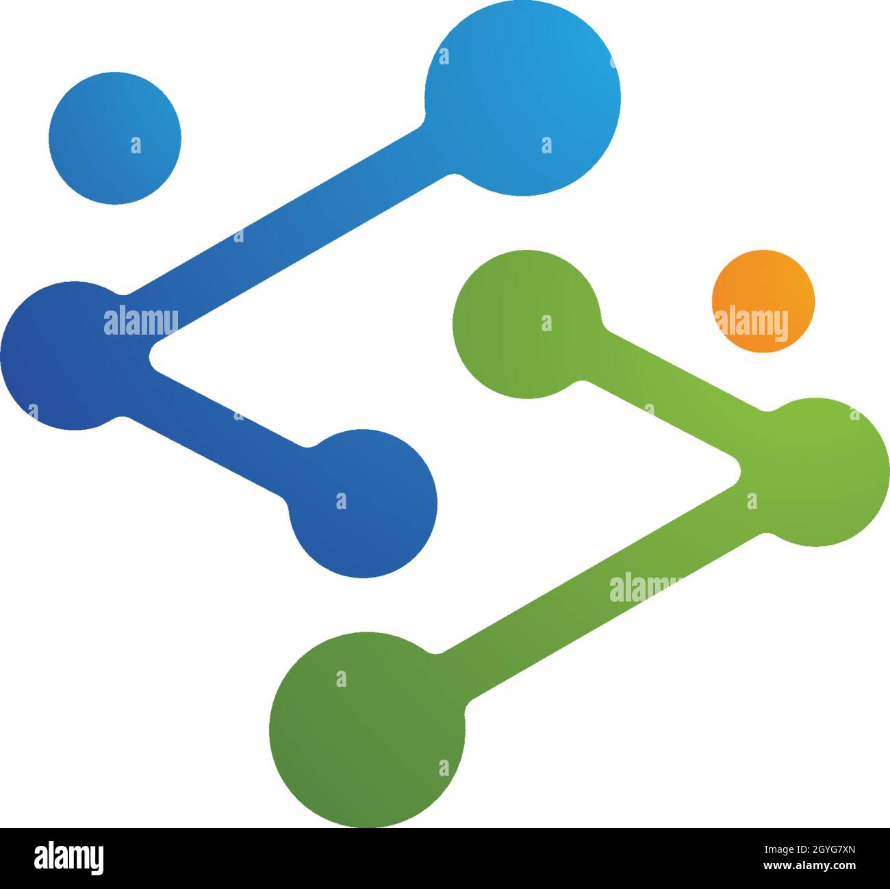 molecule logo vector icon template Stock Vector Image & Art - Alamy