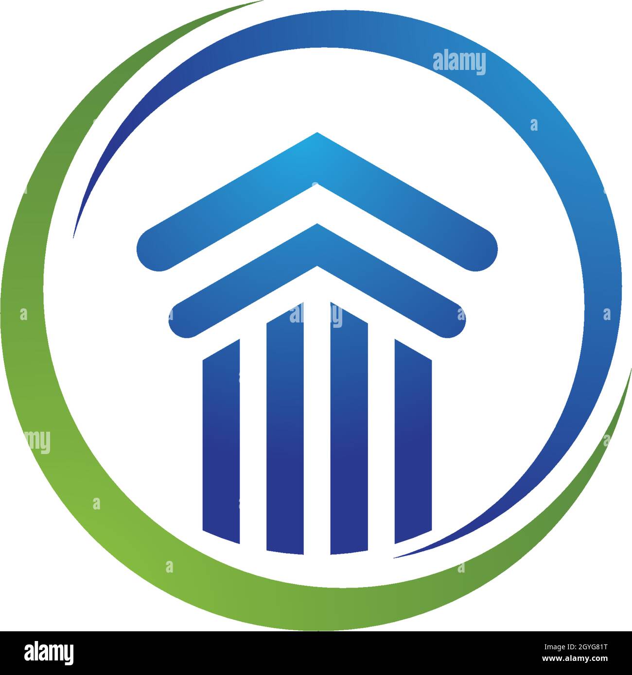 Column Logo Design column Logo vector Template Stock Vector Image & Art - Alamy