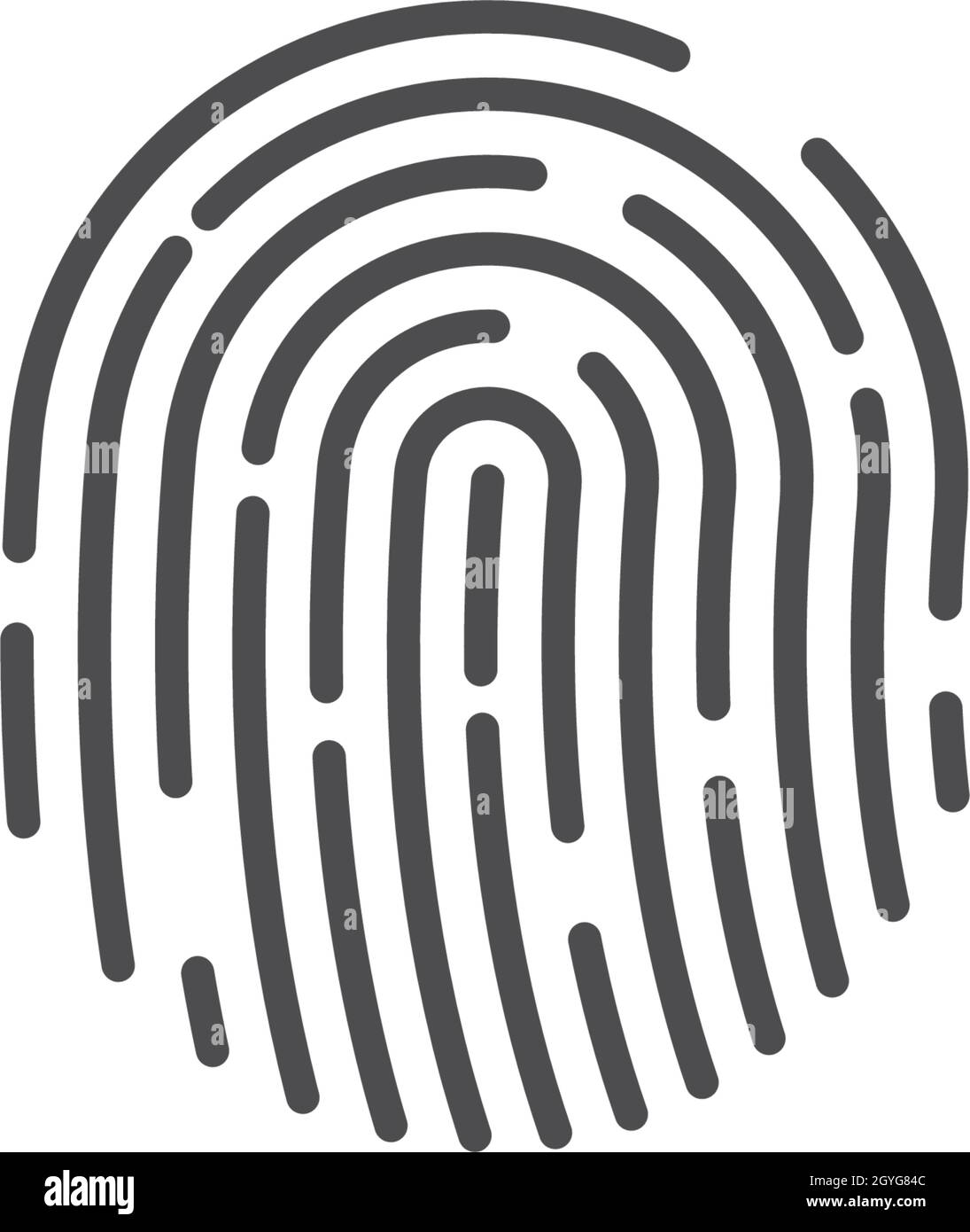 Fingerprint logo vector template Stock Vector Image & Art Alamy