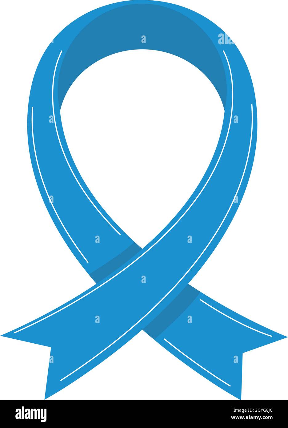 blue ribbon campaign diabetes day Stock Vector Image & Art - Alamy